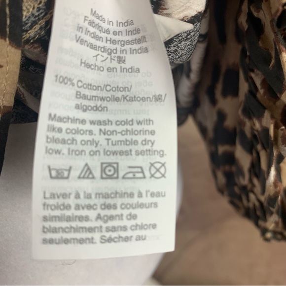 NEW J Crew Leopard Print Blouse - Picture 9 of 12